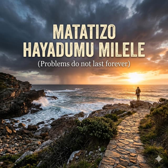 Matatizo hayadumu milele artwork